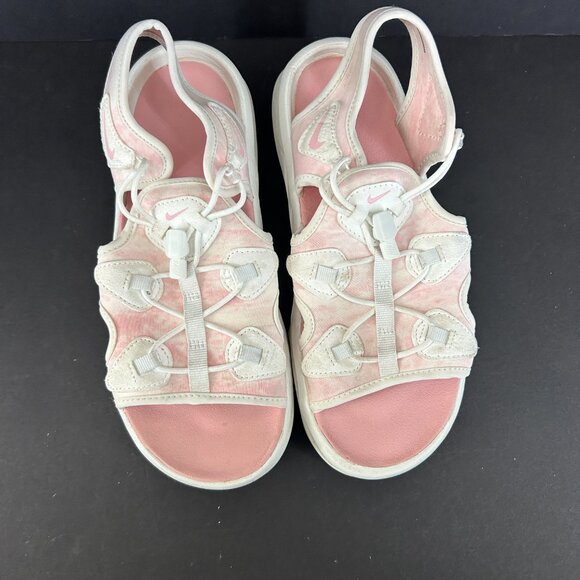 Nike Air Max Koko Sandals Pink & White Women’s Size 9 Platform - Picture 3 of 16